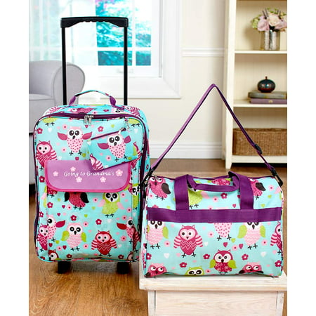3-Pc. Luggage Set - Owl (The Best Cabin Luggage)