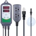 thumbnail image 2 of Inkbird ITC308S Temperature Controller, Heating Cooling Outlets, 2 of 7
