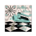 thumbnail image 2 of Color Bakery 'Fifties Kitchen III' Canvas Wall Art 14 x 14, 2 of 2