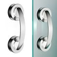 thumbnail image 4 of Sylvtty Glass Door Handle 10kg Load-capacity Secure Grip Simple Installation Universal Suction Cup Bathroom Sliding Door Handle, 4 of 7