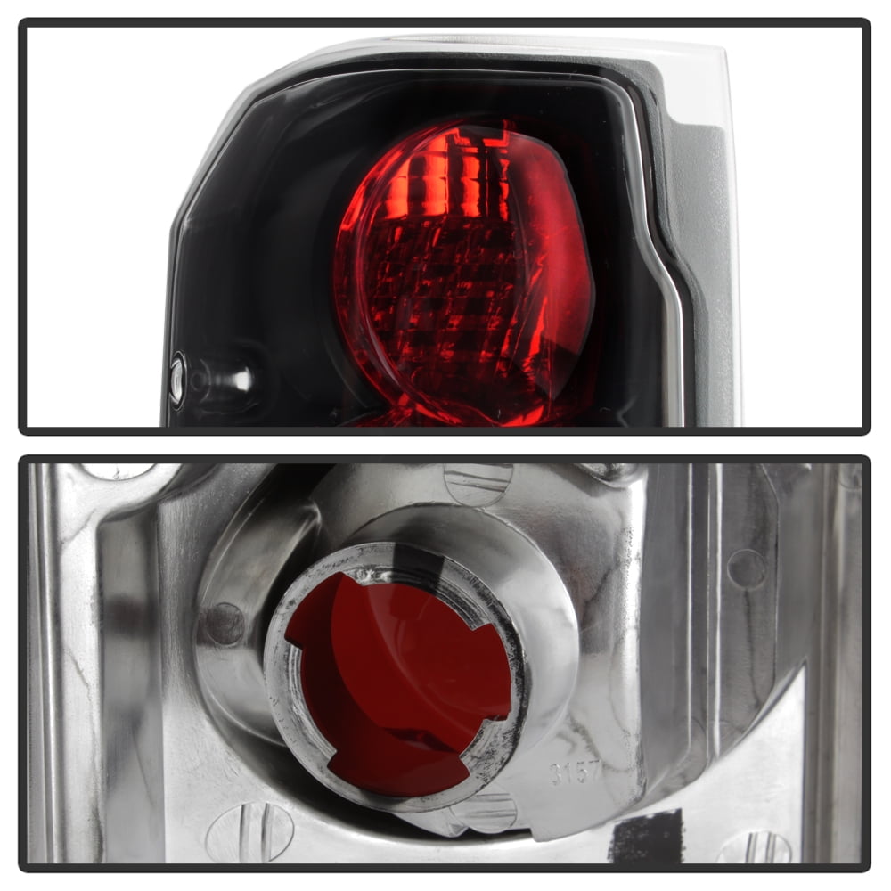 AKKON - For Ford F150 F250 Bronco I Pickup Truck Black Bezel Rear Tail Lights Brake Driver/Passenger Lamps
