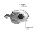 thumbnail image 5 of Quantum Throttle Baitcast Fishing Reel, Size 100 Reel, Right-Hand Retrieve, Silver, 5 of 8