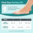 thumbnail image 4 of BraceAbility Plantar Fasciitis Compression Socks, Closed Toe, Heel and Arch Support, 1 Pair, Medium, 4 of 9