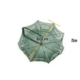 thumbnail image 3 of Maoww Filet de Pêche Pliable Portable en Polygone Nylon Attrape-Crevettes Crabe Piège Cages, 3 of 9