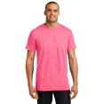 thumbnail image 2 of Hanes T-Shirt de Performance Unisexe Adulte X-Temp, S, Rose Néon Chiné, 2 of 4