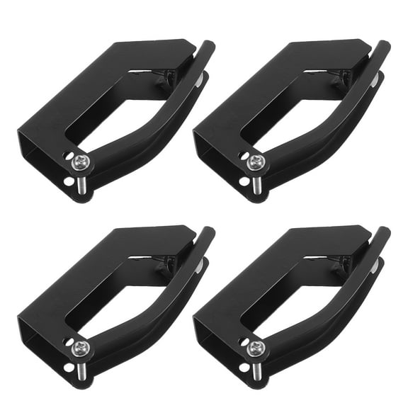 4Pcs Universal Roof Clamps for Car Roof Rack with Cargo Basket Mounting Brackets for Luggage Roof Top