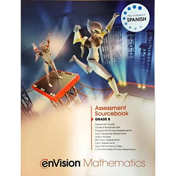 enVision Mathematics, Assessment Sourcebook, Grade 8, 9781418269555, 1418269557, 9781418269555, Paperback,