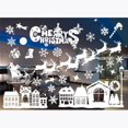 thumbnail image 5 of Pegatina electrostática de cristal para ventana navideña, copo de nieve de Papá Noel, pegatinas de pared de invierno, decoración del hogar de Feliz Navidad, calcomanía de Año Nuevo, 5 of 5
