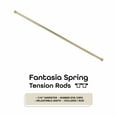 thumbnail image 2 of Achim Fantasia 7/16" Spring Tension Rod, 18-28", Brass, 2 of 5