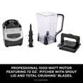 thumbnail image 4 of Ninja Professional Blender, stainless steel blade, 900W NJ600WMC, 4 of 5