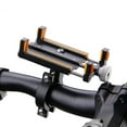 thumbnail image 3 of Cheers.US Universal Motorcycle Bike Cell Phone Holder Bicycle Aluminum Alloy Mobile Phone Handlebar Holder Bracket for Phone Support, 3 of 7