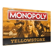 Monopoly: Yellowstone | Buy, STF9Sell, Trade Spaces Featuring Locations Network Show | Collectible Classic Monopoly Game | Officially-Licensed, Yellowstone Game & Merchandise, 6 players