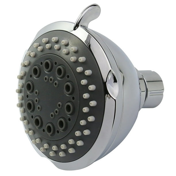 Boston Harbor Shower Head, 2 gpm, 3 Spray Functions, 80 psi, Chrome