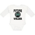 thumbnail image 3 of Inktastic Welding Future Welder Baby Clothes Boys or Girls Long Sleeve Baby Bodysuit, 3 of 5