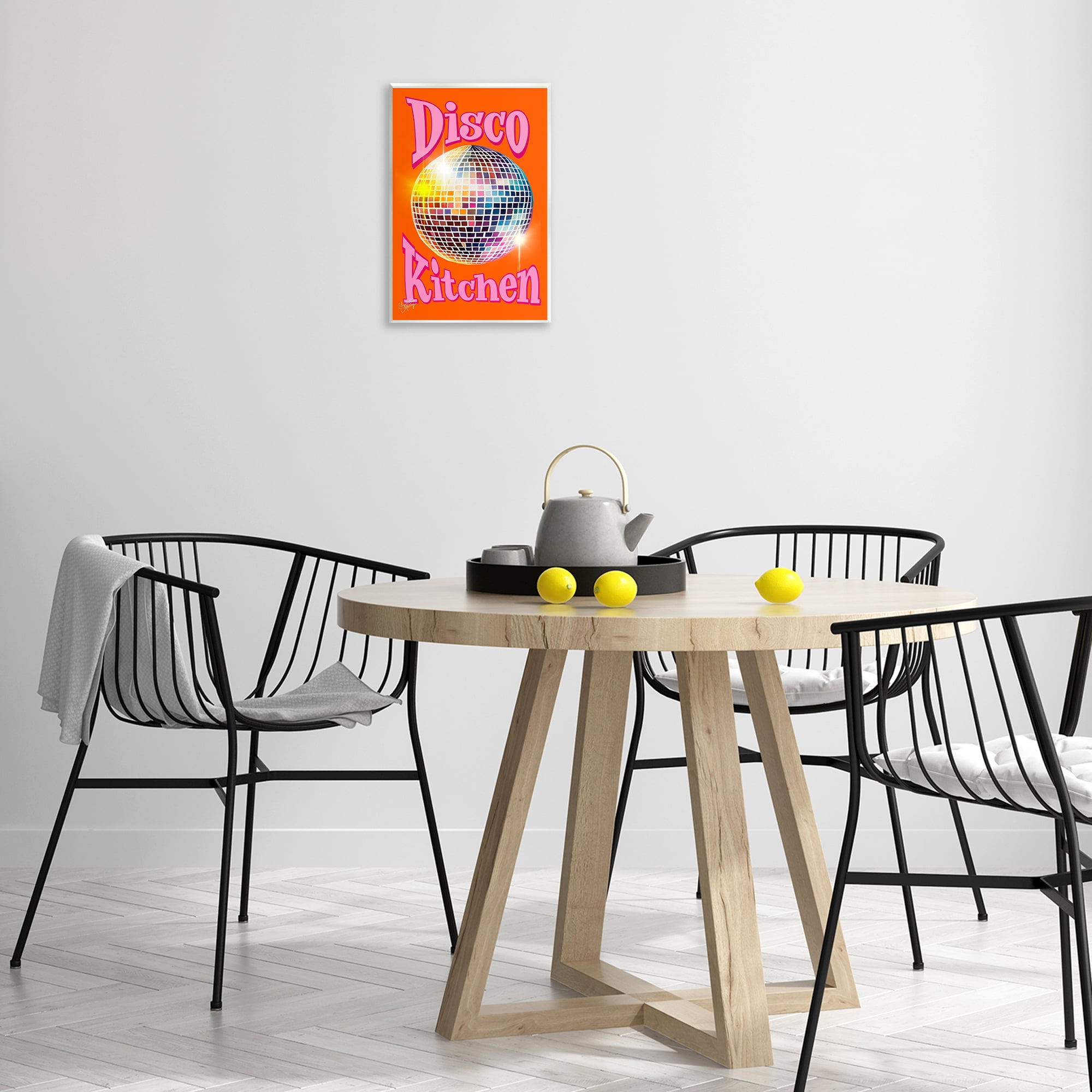 Stupell Industries Groovy Disco Kitchen Performing Arts Painting Unframed Art Print Wall Art, 10 x 15