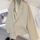 thumbnail image 2 of Blazers cruzados de otoño para mujer, chaqueta corta sencilla que combina con todo, moda coreana, blazer corto de manga larga para mujer, 2 of 6