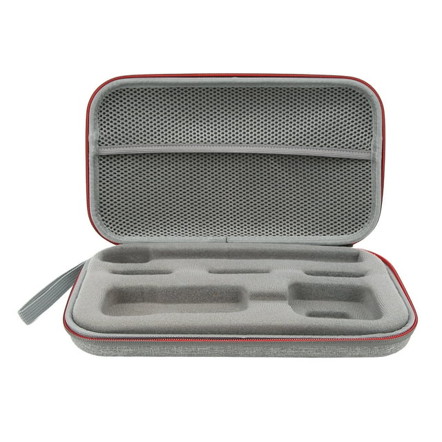 Caméra d'Action Transportant Sac de Rangement de Protection EVA Étui Rigide avec Double Fermeture à Glissière pour les Voyages en Plein Air
