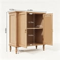 thumbnail image 3 of CBJCBJ Retro 34" Sideboard Buffet Cabinet with Storage, Accent Cabinet for Dining Room, Living Room,Wood, 3 of 13