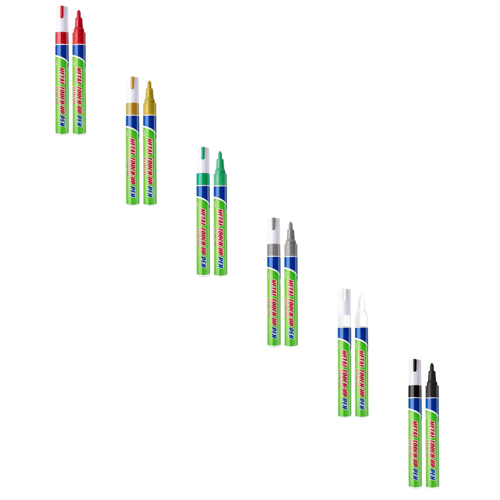 Stone Tablet Up Pen 6 Colors Large Capacity; Metal marker for restoration; Waterproof heat repair lettering kit