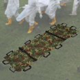 thumbnail image 4 of Camilla plegable blanda con 12 asas, camilla de transporte portátil para deportes Camuflaje, 4 of 9