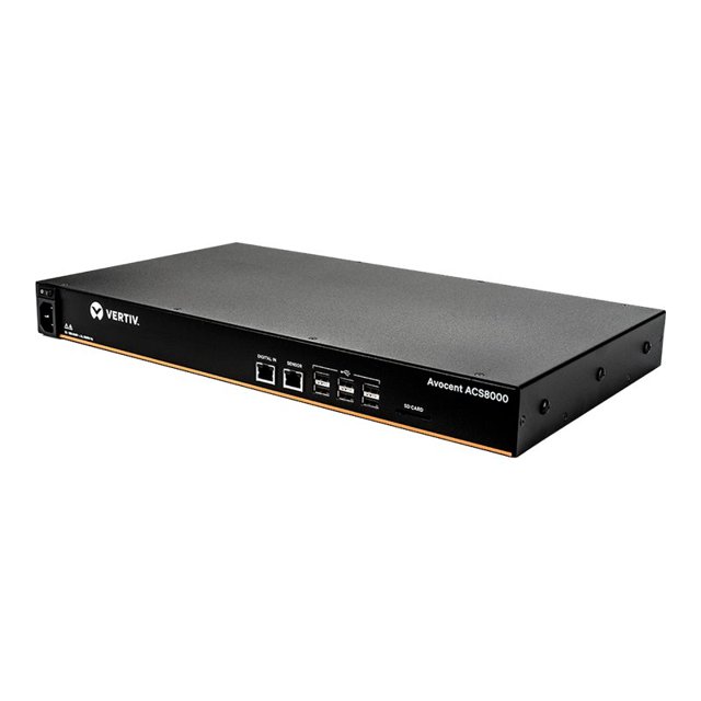 Avocent ACS Advanced Console Server ACS8016SAC-400 - Serveur de Console - 16 ports - 1GbE, RS-232 - 1U