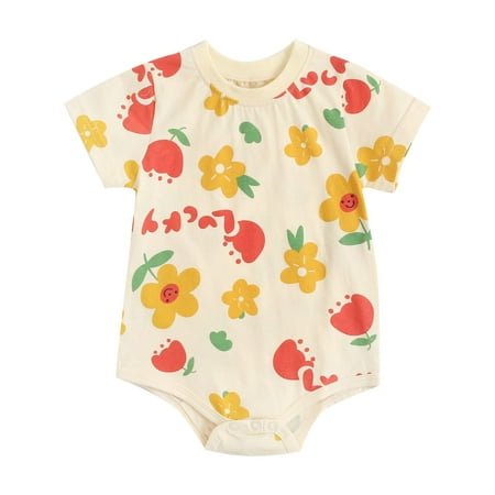 

Leopard Baby Girl Clothes Toddler Girls Leotard Girls Sleeveless Floral Pink Summer Climbing Suit Travel Climbing Suit Cartoon Printed Bear Style
