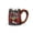 Red, variant on Xecvkr Coffee Cups 3D Dragon Embossed Beer Mug Medieval Theme Gothic Design Resin with Stainless Steel Liner 450ml Capacity