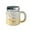 Yellow #4, variant on 450ml Candy Pearl Quality Mug Beautiful Coffee Cup Home Water Cup High End Office Ceramic Cup Equipped With A Handle Unattached Layer Cup