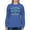 Royal, variant on Alpha Centauri Athletics - Alien Sports Emoji Graphic Graphic Women's Sweatshirt