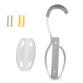 thumbnail image 4 of TEHAUX 1 Set Bike Wall Mount Hanger Grey Iron Vertical Design For Wall Display, 4 of 8