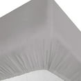 thumbnail image 2 of IR Imperial Rooms 2 Full Fitted Sheet Deep Pocket Extra Soft Microfiber 1800 Series Light Gray Full, 2 of 4