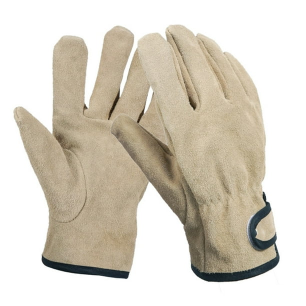 Guantes para horno, manoplas para cocinar, guantes de cocina para asar a la parrilla de piel de vaca Artificial, guantes gruesos para barbacoa, funcionalidad inteligente