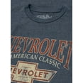thumbnail image 2 of Tee Luv Chevrolet 1911 T-Shirt - An American Classic Chevy Indigo-Black Heather Graphic Tee (Men's) (L), 2 of 9