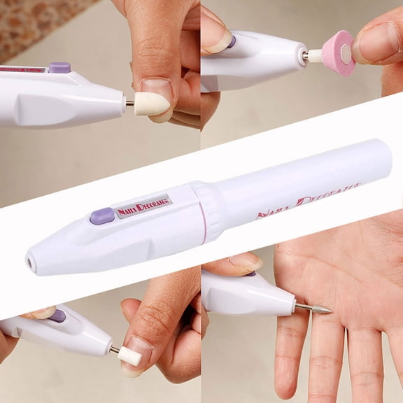 opvise Nail Drill Machine Electric Nail Polishing Tools Portable Nail Sander Grinding Pen for Home