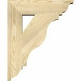 thumbnail image 2 of Ekena Millwork 3 1/2"W x 20"D x 20"H Olympic Traditional Smooth Bracket, Douglas Fir, 2 of 4