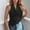 Black, variant on TYGHBN Stylish Women's Tanks and for Everyday and Vacation Wear with Strappy Design and Backless Style for Spring Summer and Fall Sleeveless Top Long Shirt Women Dressy Long Tops 2x Camisole Athletic
