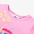 thumbnail image 6 of Disney Princess Girls Graphic Tee with Floral Legging Shorts Rapunzel Short Sleeve Outfits Stes Sizes 3-10T, 6 of 7