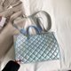 thumbnail image 4 of Bolso Bandolera Acolchado Mujer Gran Capacidad para Shopper Viaje Azul, 4 of 6