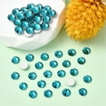thumbnail image 2 of 144 pc Preciosaeg MAXIMA No Hotfix Flatback Stones Czech Dura Foiling Round(438 11 615 Chaton Rose) 60230 Blue Zircon SS8(2.3~2.5mm), 2 of 4