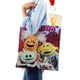 thumbnail image 4 of Nanalan Bolso de tela con estampado de lienzo para mujer, bolsa de compras reutilizable y estética, con cremallera interior, regalo para mujer, 35 × 40 cm., 4 of 6