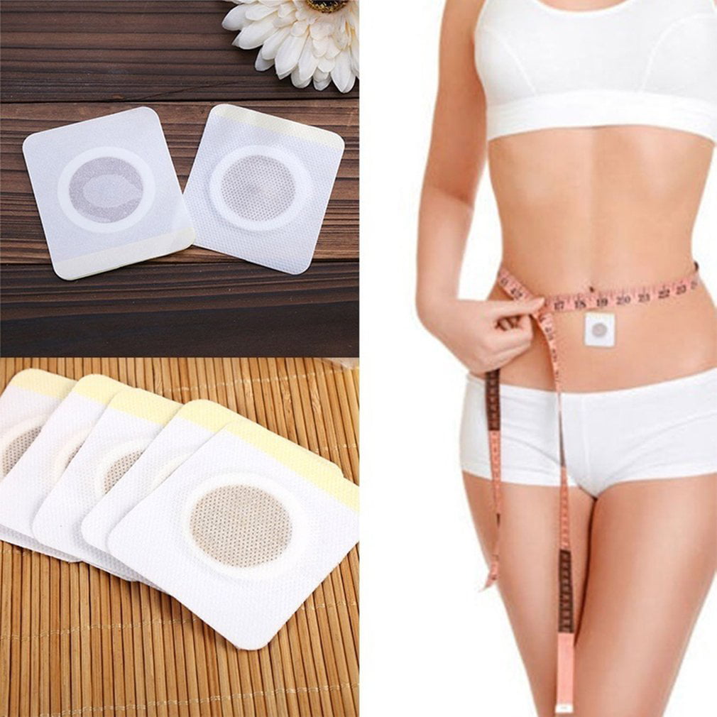 DAVITU 30pcs/lot Useful Women Men Slimming Patch Navel Stick Magnetic Patch Thin Body Weight Loss Product Burning Fat Slim Patches 