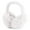 White, variant on BadPiggies 2 Pack Winter Plush Ear Muffs for Women Foldable Cute Fluffy Ear Warmers Soft Thickened Headband (Black&White)