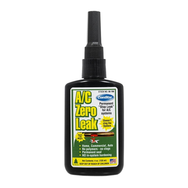 Stop Leak ComStar A/C Zero Leak, amarillo fluorescente, 120 ml