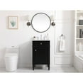thumbnail image 6 of 21 inch single bathroom vanity in black, 6 of 8
