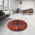 thumbnail image 3 of Ahgly Company Indoor Rectangle Traditional Red Persian Area Rugs, 2' x 3', 3 of 6
