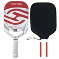 thumbnail image 3 of HTPICK Thermoformed Pickleball Paddle - T700 Carbon Fiber Surface, 16mm Polypropylene Honeycomb Core, USAPA Approved for Professional & Recreational Play, 3 of 9