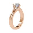 thumbnail image 4 of 2.00 Ct Round Cut Moissanite Diamond Stunning Solitaire Proposal Ring for Women in 14K Rose Gold Size 3.5 (D/VVS1) by Diamond-Capitals, 4 of 5