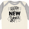 thumbnail image 4 of Inktastic Happy New Year in Hand Lettering Boys or Girls Long Sleeve Baby Bodysuit, 4 of 5