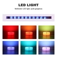 thumbnail image 4 of Matsuzay 1/2/5/10PC Cable USB táctil 3D soporte de luz LED Base de lámpara reemplazo de luz nocturna 7 colores Bases de luz colorida soporte de Iluminación navideña No.1 Matsuzay HA026242-01, 4 of 6