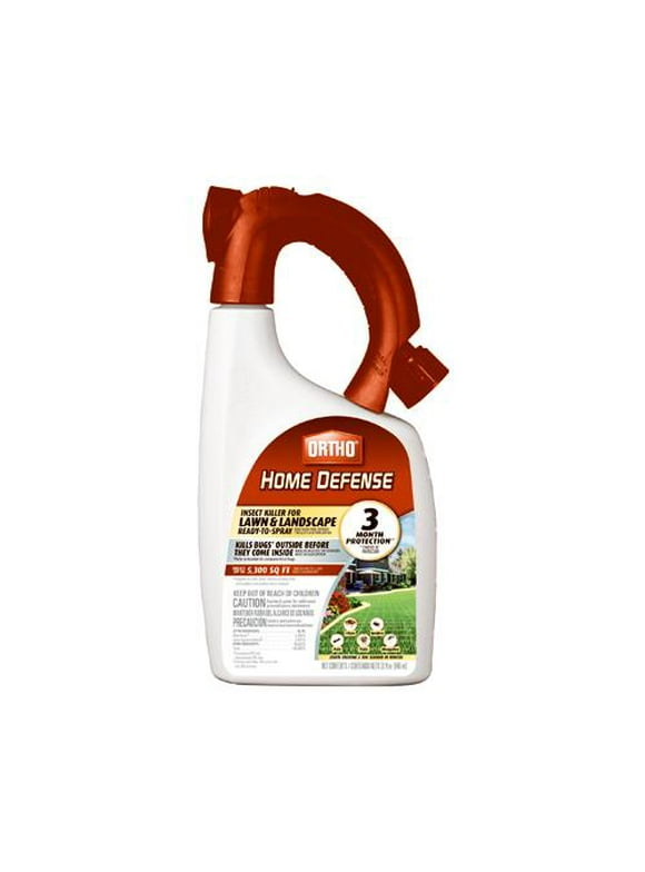 Ortho Home Defense Insect Killer for Lawn & Landscape Ready-To-Spray, 32 oz.